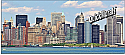 NYC Panoramic Color Peel And Stick Wall Mural