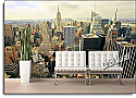 The Big Apple New York City Peel and Stick Canvas Wall Mural Roomsetting