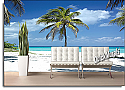 palm tree peel and stick wall mural roomsetting