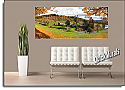 Vermont Farmhouse Peel And Stick Wall Mural Roomsetting