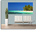 Cook Island Panoramic Peel And Stick Wall Mural Roomsetting